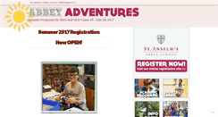 Desktop Screenshot of abbeyadventures.org